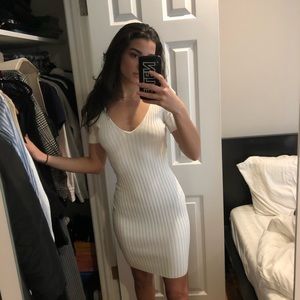 Naked Wardrobe White Dress